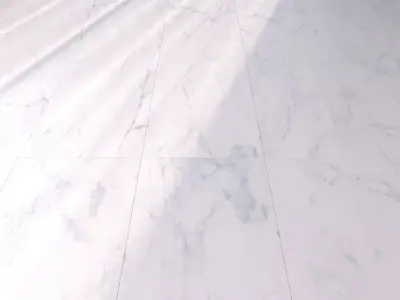 Marble Floor Classic Carrara White Set  Texture