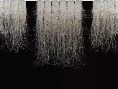 Photo Sharon Marston Flight Fiver Light Chandelier 3D model