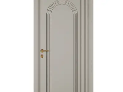 Entrance door set208 3D model