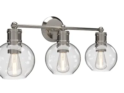 Hansford Bath Vanity Wall Light P300051 3D model