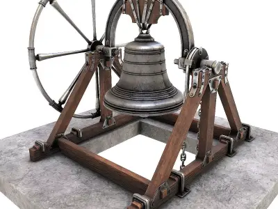 Bell model metal 3D model