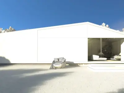 Cabin minimal 3D model