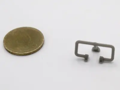 HO Set of 2 parking space barrier 2 train model  3D print model