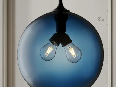 Binary Pendant by Jeremy Pyles for Niche 3D model