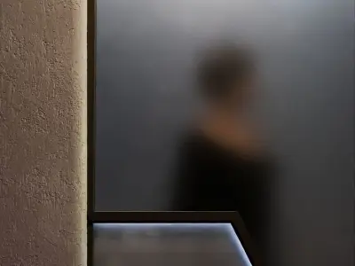 MODERN RESTAURANT-PUB DOOR LOW POLY Free low-poly 3D model