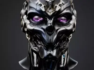 Cyber Sentinel The Cosmic Sheep of Starhaven 3D model