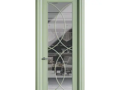 Modern entrance door 47 3D model