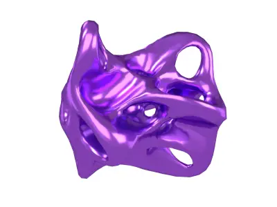 Abstract Shape v27 004 Low-poly 3D model