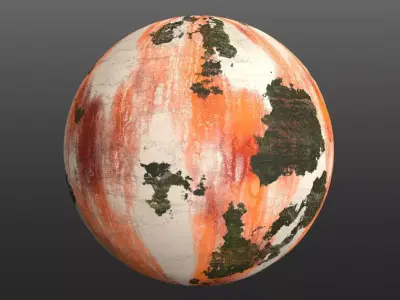 Old Damaged Iron 4k Pbr Texture  Texture