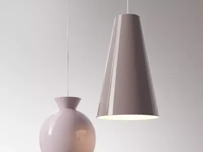Designer Pendant light - Bosa Issima 3D model