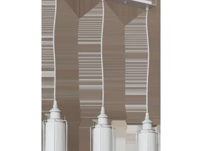 Chandelier VITALUCE Rome trio 3xE27 max 40W 3D model