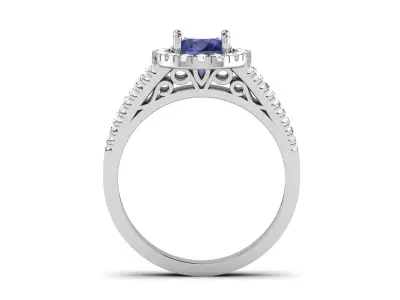 Engagement Wedding Ring 3dm Render Detail  3D print model get
