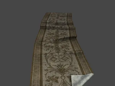 Old Carpet 2 3D model