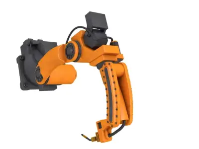 Industrial Robot Arm 3D model