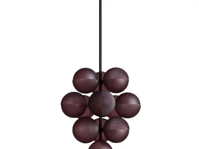 Stellar Grape Pendant by Pulpo  3D model