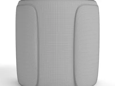 Universal Furniture - Nina Magon Ottoman 3D model