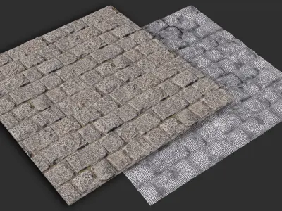 Stone Floor 01 3D model