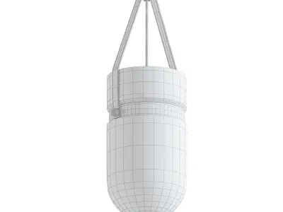 Almonds pendant light 3D model