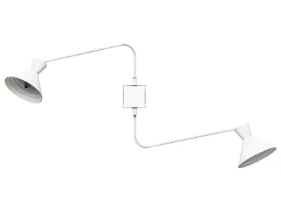 Lamp Voltige 2 sconces 3D model