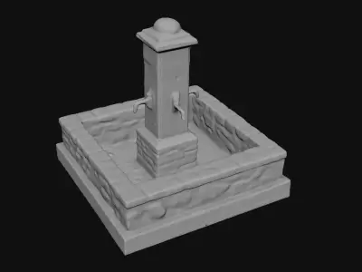 Architecture 3D model 2