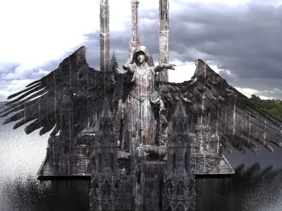 Cathedral of the Depths  3D model