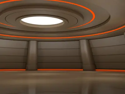 Sci Fi Room  3D model