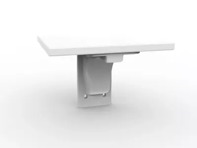 Floating Shelf Bracket Hidden Mount 3D Print Model 3D print model