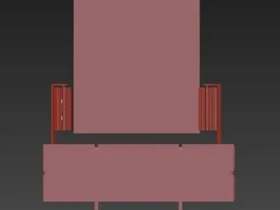 chest of drawers 33 3D model