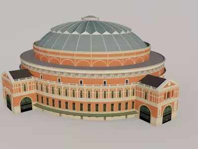 Royal Albert Hall - London - UK 3D model