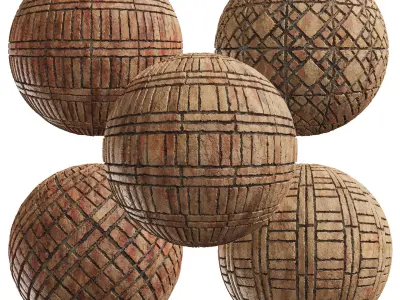 PBR Bricks 02 - Tileable 4K Texture Texture
