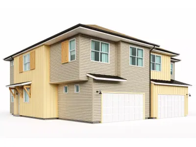 Single Family House-3 3D model