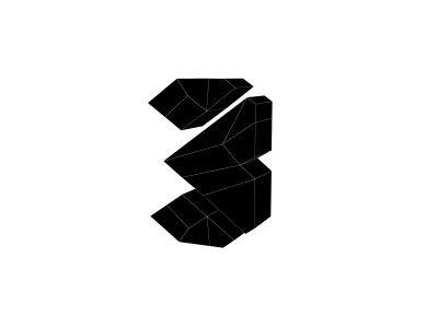 Sci-Fi Number 3 v1 011 Low-poly 3D model