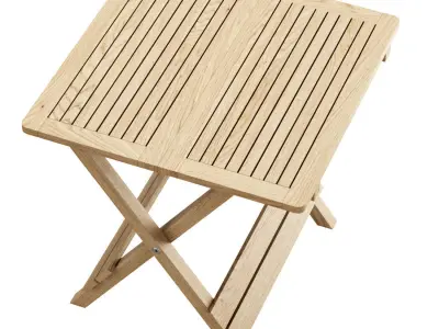 Outdoor Folding Side Table FB11  Low-poly 3D model