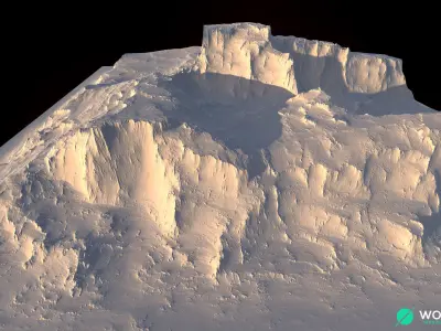 Rocky Mountains 3D model