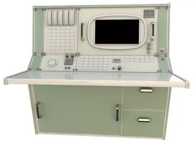 Nasa Control Tables 3D model