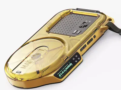 Disc Music Player 3D model