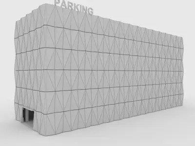 Building Parking 1 3D model