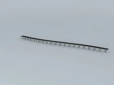 Taipei Linsen newborn Civic Boulevard segment Free 3D model