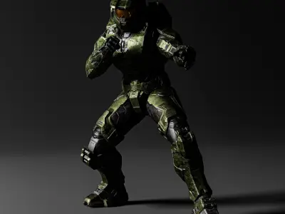 Halo-Master Chief 3D model