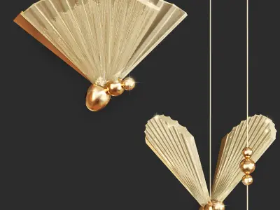 ceiling light 123 3D model