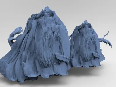 Fright Cave model set 3D model