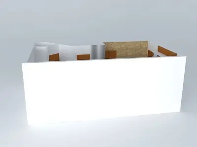Michelli room with window Free 3D model