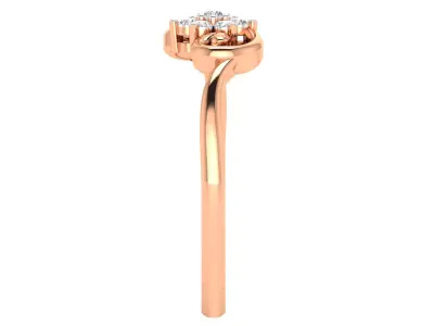 Women Ring Render 3dm STL MTL SLC JCD OBJ FBX Details 3D print model 23