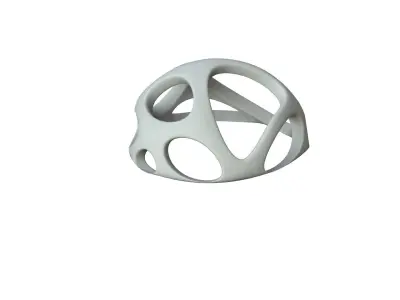 SciFi Cube Object No 47949 Low Poly Shape Low-poly 3D model