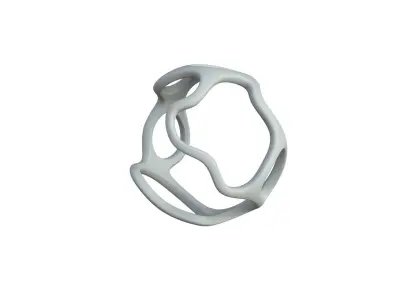 SciFi Cube Object No 34454 Low Poly Shape Texture