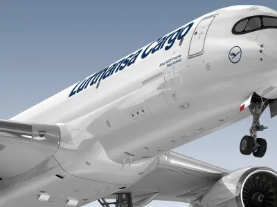  Airbus A350F Lufthansa Cargo 