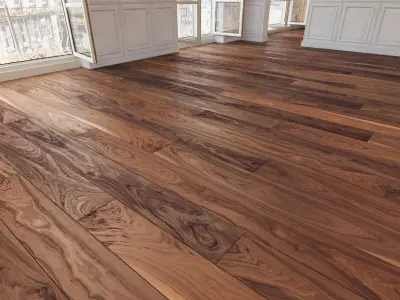 Wooden floor 17 WITHOUT PLUGINS 3D model