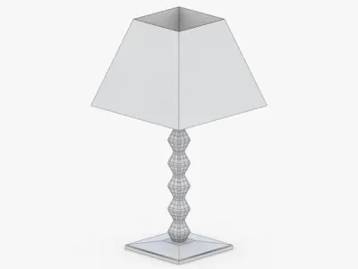 1391 - Table Lamp Low-poly 3D model