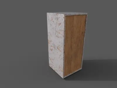 Old Modern Furniture 3D Model Low-poly 3D model purchase