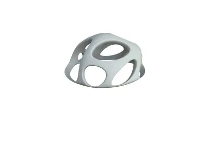 SciFi Cube Object No 49784 Low Poly Shape Low-poly 3D model